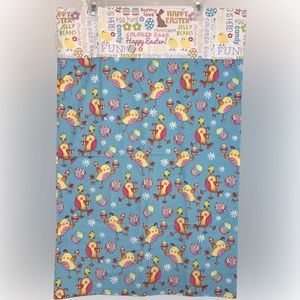 ❌❌❌Easter Spring Pillowcase Easter Egg Chick Flower Bunny Handmade Standard Size